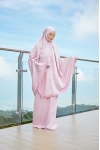 Telekung Meena Flamingo